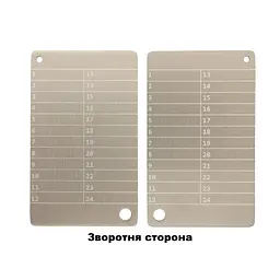 Металеві пластини Btcwallet White Plate для зберігання сід-фрази, 2 штуки + кріпильний болт + гравірувальна ручка - мініатюра 5