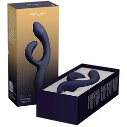 Смарт-вібратор кролик We-Vibe Nova Midnight Blue регульований кут нахилу ствола - мініатюра 7