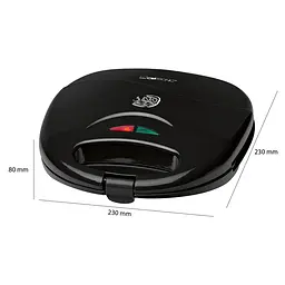Сендвічниця CLATRONIC ST 3477 Black - мініатюра 3