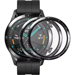 Захисна плівка DK CDK для Huawei Watch GT 2 46mm (LTN-B19) Composite Film box 2 шт. (010379) (black)