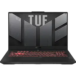 Ноутбук ASUS Gaming 17. 3'' TUF A17 FA707NUG, FHD 144Hz, AMD Ryzen 7 7445HS (16M Cache, до 4. 7GHz), 64GB DDR5, 3TB SSD, NVIDIA GeForce RTX 4050 6GB, No OS, Mecha Gray - мініатюра 18