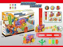 Дитяча іграшка Потяг Доміно на Батарейках Domino Train - мініатюра 7