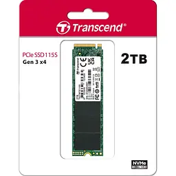 Накопичувач SSD Transcend m.2 NVMe 2TB (TS2TMTE115S) - мініатюра 3