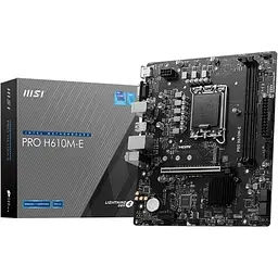 Материнська плата MSI Pro H610M-E Socket 1700 - мініатюра 3