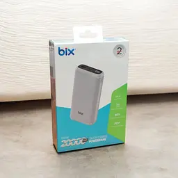 Power Bank BIX BXPB204, ємність 20000 mAh, швидка зарядка PD 20 W, QC 22.5 W, USB A, Type C, LED дисплей, чорний - мініатюра 5