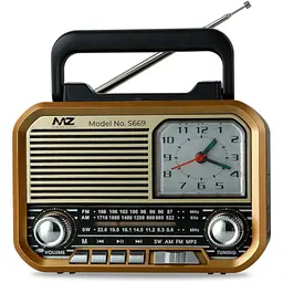 Радіоприймач NNS NS-7778BT — портативний Bluetooth FM/AM акумуляторний