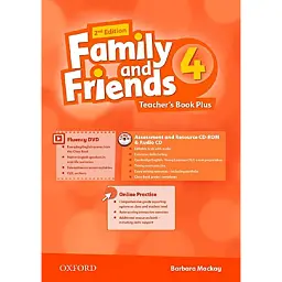 Family and Friends: 4 Teacher's Book Plus Pack -