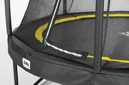 Батут із внутрішньою сіткою Comfort Salta Edition 8 футів 251 см чорний (8719425450742) - мініатюра 2