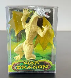 Фігурка Войовничий дракон зі срібною головою, Dino Toys - мініатюра 4