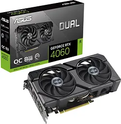 Відеокарта ASUS RTX 4060 8GB DUAL OC (DUAL-RTX4060-O8G) (GDDR6, 128 bit, PCI-E v4.0 x8) Б/в - мініатюра 6