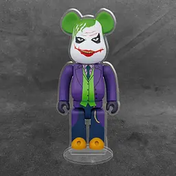 Акрилова колекційна фігурка Bearbrick Joker The Dark Knight - мініатюра 2