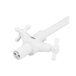 Змішувач для кухні Plamix Pablo-275 white PM0669, Білий - мініатюра 5