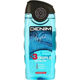 Гель для душу Denim Original Потрійна життєва сила, 250 мл