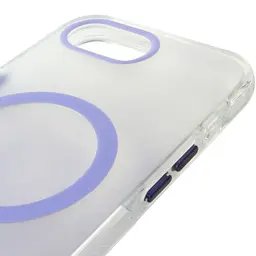 Чохол TPU+PC Phantom with MagSafe для Apple iPhone 16e / 17e (6.1) Lilac - мініатюра 3