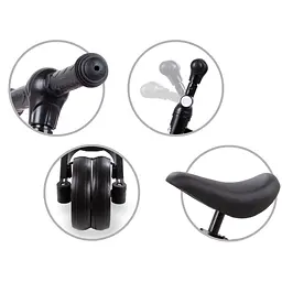 Біговел велосипед Kidwell 3 в 1 Pico Black - мініатюра 4