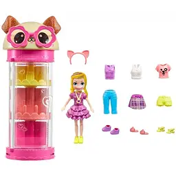 Оригінальна шафа Polly Pocket Обертай та наряджайся в асортименті (HKW04) - мініатюра 5