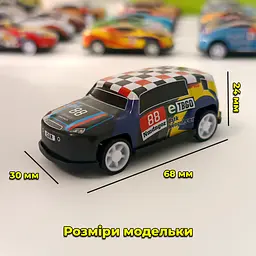 Комплект іграшкових машинок Cool Car Set з інерційним механізмом в боксі-контейнері з ручкою 30 шт. - мініатюра 8
