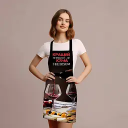 Фартух 3D Найкраща кума 3788 16528 80х60х24 см - мініатюра 2