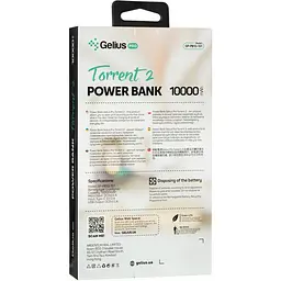 Портативна батарея Gelius Pro Torrent 2 GP-PB10-151 10000mAh Black - мініатюра 5