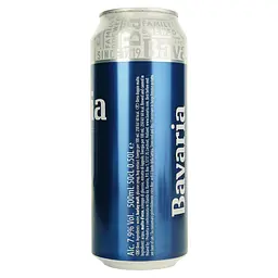 Пиво Bavaria Strong Blond світле фільтроване 7.9% 0.5 л - мініатюра 2
