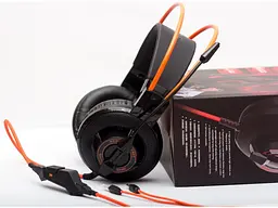 Гарнітура Somic G925 Black/Orange (9590009919) - мініатюра 3