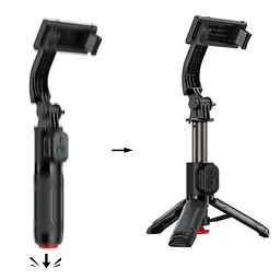 Селфі-монопод ACEFAST E43 Supports automatic selfie stand opening Black - мініатюра 8