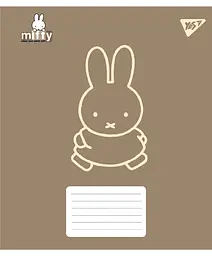 Набір зошитів шкільних YES А5/12 коса лінія Miffy Bunny 25 шт (767619) - мініатюра 3