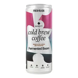 Напій кавовий холодного настоювання Fermented boom Fresh Black з/б 250 мл - мініатюра 2
