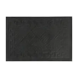 Килимок придверний Eco Fabric Смужки без кромки сірий 40 х 60 см (4060-012) - мініатюра 2