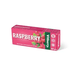 Батончик горіхово-фруктовий Vitberry смак малина 40 г