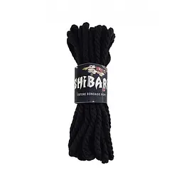 Хлопковая веревка для Шибари Feral Feelings Shibari Rope, 8 м, черная