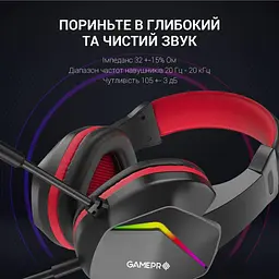 Ігрова гарнітура GamePro HS311 (HS311) - мініатюра 6