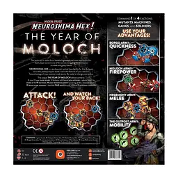 Настільна гра Portal Games Neuroshima Hex 3.0 The Year of Moloch (Нейрошима Хекс 3.0 Рік Молоха), Англійська (5902560383621) - мініатюра 2