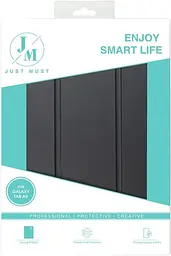 Чохол-книжка Just Must Skin Shock для Samsung Galaxy Tab A9 SM-X110/SM-X115 Black (6973297909650) - мініатюра 4