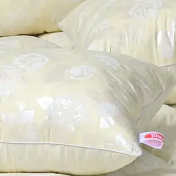 Подушка пухова MirSon Extra №2760 м'яка пух 5% 60х60 см шампань (2200005193655) - мініатюра 7