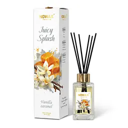 Аромадифузор з паличками Nowax Juicy Splash - Vanilla Caramel 90мл(NX00179)