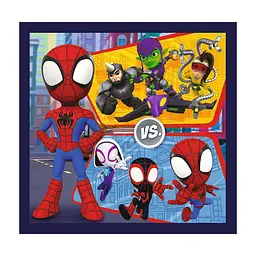 Пазл Trefl Marvel Команда Спайді та динозаври 3 в 1 (5900511348927) - мініатюра 3