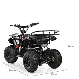 Дитячий електромобіль-квадроцикл Bambi HB-EATV800N-2 V3 до 65 кг - мініатюра 3