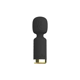 Кліторальний вібратор-мікрофон чорний 10 режимів з USB для жінок