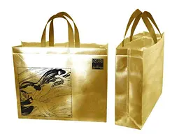 Еко сумка ECOBAG бокс з друком Ламінація Klimt із замком 320х270х100мм 400мм
