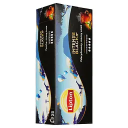 Чай чорний Lipton Intense Black 57.5 г (25 шт. х 2.3 г) (917479) - мініатюра 2