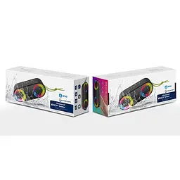 Акустика BKK waterproof BT Speaker K215 BT5.3, TWS, AUX/TF/USB/FM, 2*5W - мініатюра 2