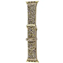 Ремінець Bling World Rock Diamond для Apple Watch 38/40/41/42mm(ser.10) Золотий
