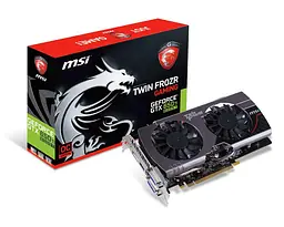 Відеокарта MSI GTX 650Ti 2Gb Boost (N650Ti TF 2GD5/OC BE) (GDDR5, 192 bit, PCI-E 3.0 x16) Б/в - мініатюра 3