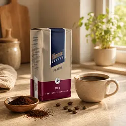 Кава мелена Himmel Kaffee Platin 250 г для турки, френч-преса, гейзерної кавоварки та чашки - мініатюра 4