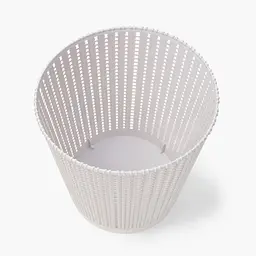 Корзина для мусора 9 л 246×246×278 мм серая (BIN-29 9L GRAY) - миниатюра 2