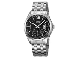 Наручний годинник чоловічий 9319SIBK Silver-Black Skmei acs0030926 - мініатюра 2
