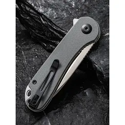 Ніж складаний кишеньковий Civivi Elementum, (7.5 см) D2 / G10 сірий - мініатюра 13