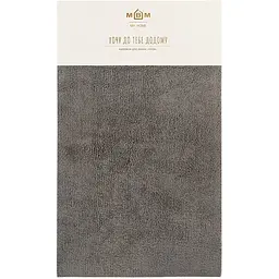 Килимок для ванної кімнати МВМ My Home Гавань 80х50 см темно-сірий (BM-04 S DARK GRAY)