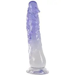 Фалоімітатор Crystal Clear Dildo 22.5 см мульти